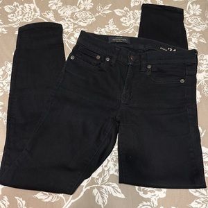 J crew black skinny jeans